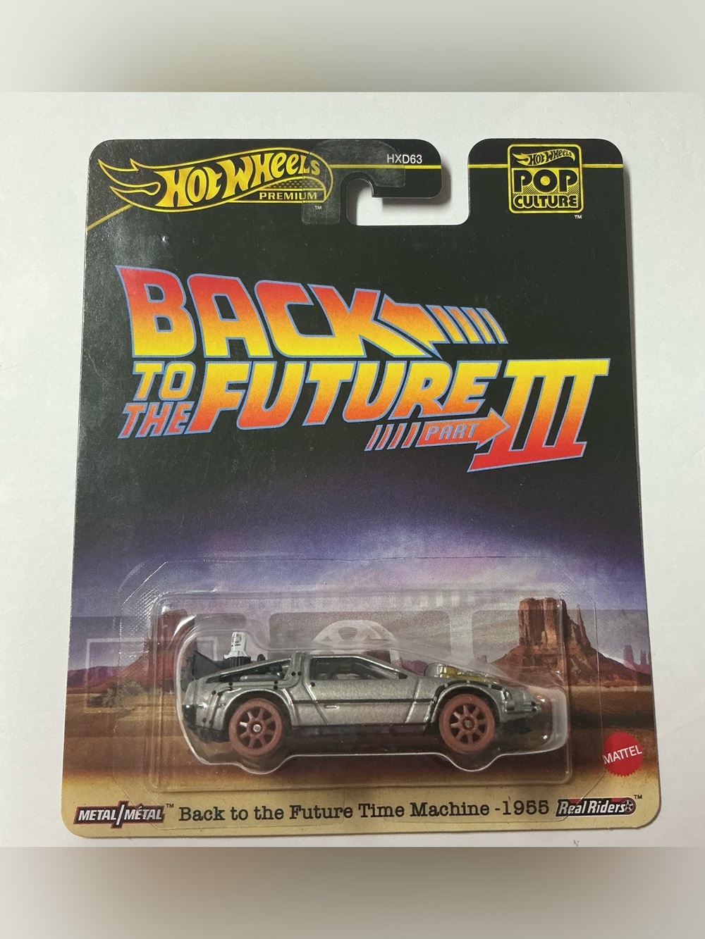 Hot wheels premium Back to the Future Part III